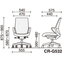 【組立設置込】コクヨ ピコラ オフィスチェア ハイバック ホワイトシェル PVCレザー張り ナイロンキャスター ペールライム 1脚（直送品）