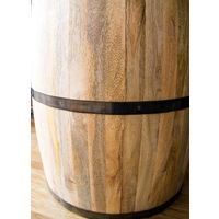 宮武製作所 MASALA（マサラ） 樽型スツール 座面レザー CH-L3650 1脚（直送品）