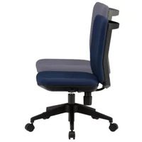 TOKIO コンパクトフィットチェア モスグリーン FST-55 MG 1脚 布張り オフィスチェア 事務椅子 脚幅546mm 背面ハンドル付き