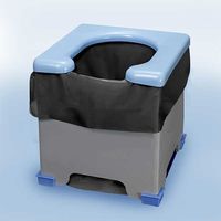 サンコー 非常用 災害用 簡易トイレ備蓄 携帯 防災 日本製 耐荷重120kg Rー39　1セット(本体1個 袋 凝固剤 5回分)