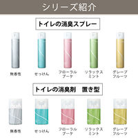 【アスクル限定】トイレの消臭剤　置き型(1個)　濃縮スプレー(1本)　アソートセット　フローラルブーケ エステー　消臭芳香剤　 オリジナル