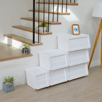 【収納ボックス】  天馬 カバコ モノ M ホワイト 811000879 1個