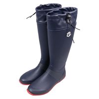 ZIPLOA ZG-100 アクティブ レインブーツ L     ネイビー コーコス信岡 1足（直送品）