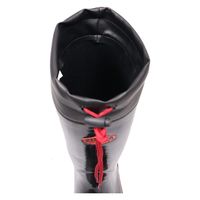 ZIPLOA HB-761 紳士カバー付きブーツ 26    ブラック コーコス信岡 1足（直送品）