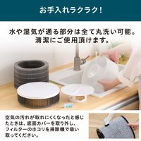 アイリスオーヤマ 加湿空気清浄機 16畳 グレー AAP-SH30A-H 1台