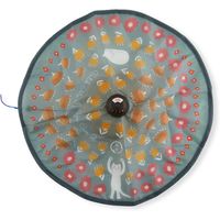 猫壱 キャッチ・ミー・イフ・ユー・キャン2 着せ替えシート フラワー 猫 おもちゃ