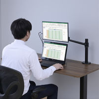 YAMAZEN モバイルモニター 18.5インチ FHD IPSパネル 保護カバー兼用スタンド付 QMM-185 1台