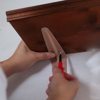 田邊金属工業所 TANNER(タナー) アイアン棚受 L 142×195mm グレー #08-1　2個（直送品）