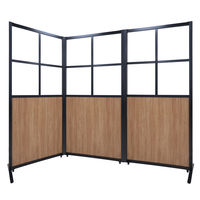 トーカイスクリーン ブラックフレームパーティション アクリル×全面 幅900×奥行28×高さ1820mm LDAM-1809 Br 1枚（取寄品）