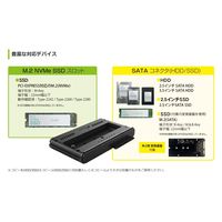 フィールドスリー HDD/SSD クローンステーション デュプリケーター 機能付きケース MAL-53M2NU4 1台