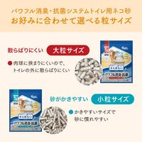 エリエール キミおもい パワフル消臭・抗菌 システムトイレ用 ネコ砂 紙タイプ 大粒 4L 3袋 大王製紙