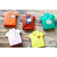 クラサワ A4おりがみ 手作りギフトバッグ P0150 1セット（75枚：15枚×5袋）