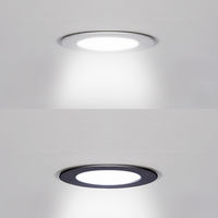 大河商事 ＬＥＤダウンライト　極薄軽量　高演色　省エネ長寿命　電球色　３０００Ｋ　ホワイト wasser602-WH 3000K 1個（直送品）