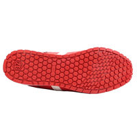 ＺＧ ZG-04 ダイヤル式セーフティーミドル 25cm ホワイト／レッド コーコス信岡 1足（直送品）