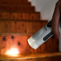 大河商事 多機能防災ラジオ 手回し充電可能 軽量 懐中電灯 スマホ充電対応 SOS機能付き monowa001-BK 1台（直送品）