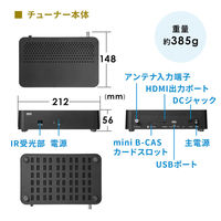 サンワサプライ ダイレクト:9分割ワンセグ・フルセグ視聴プレーヤー 400-1SG006 1本（直送品）