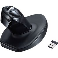 サンワサプライ ワイヤレスエルゴノミクススティックマウス MA-ERGW19 1個（直送品）