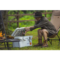 アイリスオーヤマ HUGEL 真空断熱クーラーボックス 20L ホワイトアッシュ VITC-20 1個