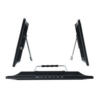 YAMAZEN 地上デジタル放送対応 ポータブルテレビ 14インチ 3電源対応 DPTV-L140(B) 1台