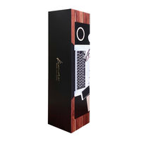 共栄プラスチック ライティングデスクマット KAI 320×590mm ブラック WDM-KAI 1枚