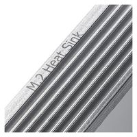 サンワサプライ M.2 SSD用ヒートシンク 両面実装対応(シルバー) TK-HM6S 1個（直送品）