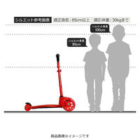 池商 ツイストスクーター LEDタイヤ ブレーキ付き D-TC-SV シルバー 1台（直送品）
