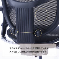 【車上渡し】Ergohuman EJ-ToBe2 KM-11 ブラック 400727 1脚（直送品）
