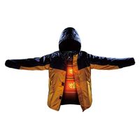 サンエス 雷神防水防寒ジャケット 6グレー L BO31800 1着（直送品）