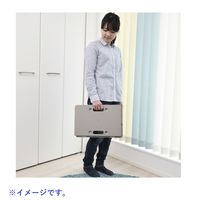 日東 家庭用 スマート連結平台車ホームキャリー ダークブラウン NTM-E50DB*R 1セット(4台)