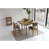 ICHIBA ラシック エクステンションダイニングテーブル ナチュラル RAT-3682NA 1台（直送品）