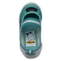 コマリヨー プラレールキッズ上履き 16235 はやぶさ GRN 17.0 1足　シューズ　メンズ