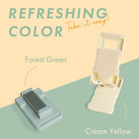 MOTTERU コンパクトに折り畳めるスライド可動式スマホ・タブレットスタンドフォレストグリーン MOT-SPSTD05S-GR 1個