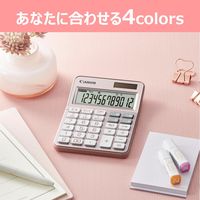 キヤノン 電卓 JPN SOB KS-126WUV-PG 1個