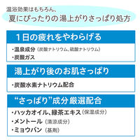 【数量限定】 入浴剤 クール 温泡 ONPO さっぱり炭酸湯 こだわりリリー 4種アソート 1箱（12錠入）透明タイプ アース製薬