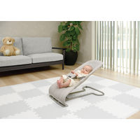 バウンシングシートN ライトグレー リッチェル バウンサー