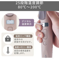 ヘアアイロン ストレート / カール 2way マイナスイオン 32mm elims est TW753A-C テスコム 1個