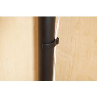 YAMAZEN 突っ張りライトホルダー 工事不要 1kgまで取付可能 TLH-315(BK) 1台