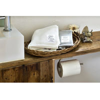 今治タオル フェイスタオル LOHACO lifestyle towel グレー トイレ用 約34cm×75cm 1枚  オリジナル