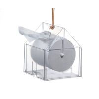 吉川国工業所 再生プラスチックを使ったティッシュホルダー ベージュ THR-01 1個