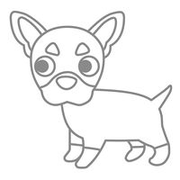 ヤマト グラスデコ オーナメントプレートパック いぬ GDP-D1 1個