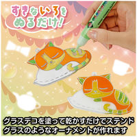 ヤマト グラスデコ オーナメントセット ねこ GDS6-C1 1セット(12個)