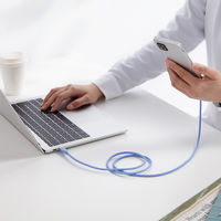 タイプCケーブル (USB-C to C) PD対応 60W 1m ゼニスブルー MPA-CCSS10BU エレコム 1本