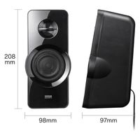 サンワサプライ ハイパワーUSB電源スピーカー MM-SPL19UBK 1個（直送品）