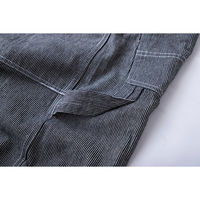 【GRACE ENGINEER'S】 GE-105H【ヒップオープンファスナー】長袖ツナギ　ヒッコリー　100cm  105H-19  1着（直送品）