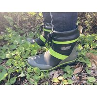 オカモト シューズ 作業靴 アリゲーター RMM-382 28.0 カバー付きショート丈長靴