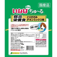 いなば ちゅーる 犬 とりささみ チキンミックス味 総合栄養食 国産（14g×20本）2袋 ちゅ～る ドッグフード 犬用 ウェット おやつ