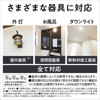 LED電球 E17 パナソニック ミニクリプトン パルック 60W形 電球色 広配光 Ra80 LDA7LGE17SK6 1個