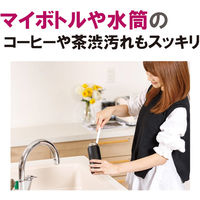 ボトル洗い キッチン バスボンくん そこズバボトルブラシ抗菌 ピンク 5本 山崎産業