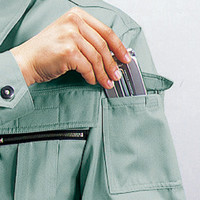 自重堂　制服百科　長袖ブルゾン　ネービー　Ｍ　46300（直送品）