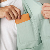 自重堂　制服百科　長袖ジャンパー　アースグリーン　Ｓ　84600（直送品）